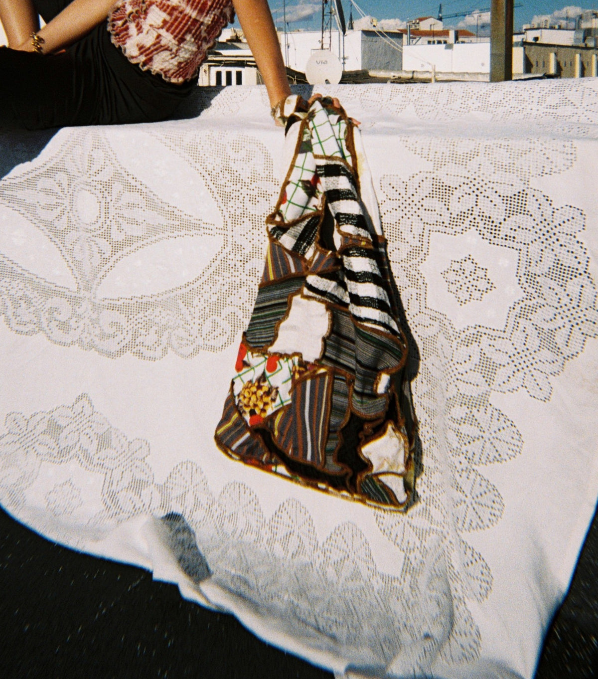 Scrap Patchwork Bag