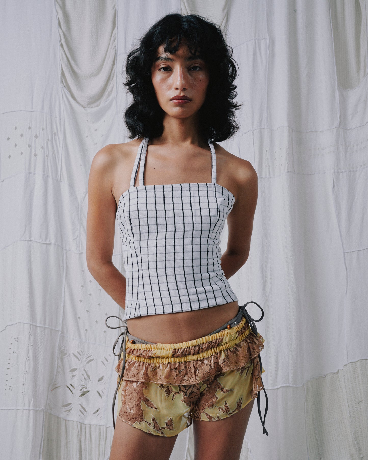 Ink Grid Halter