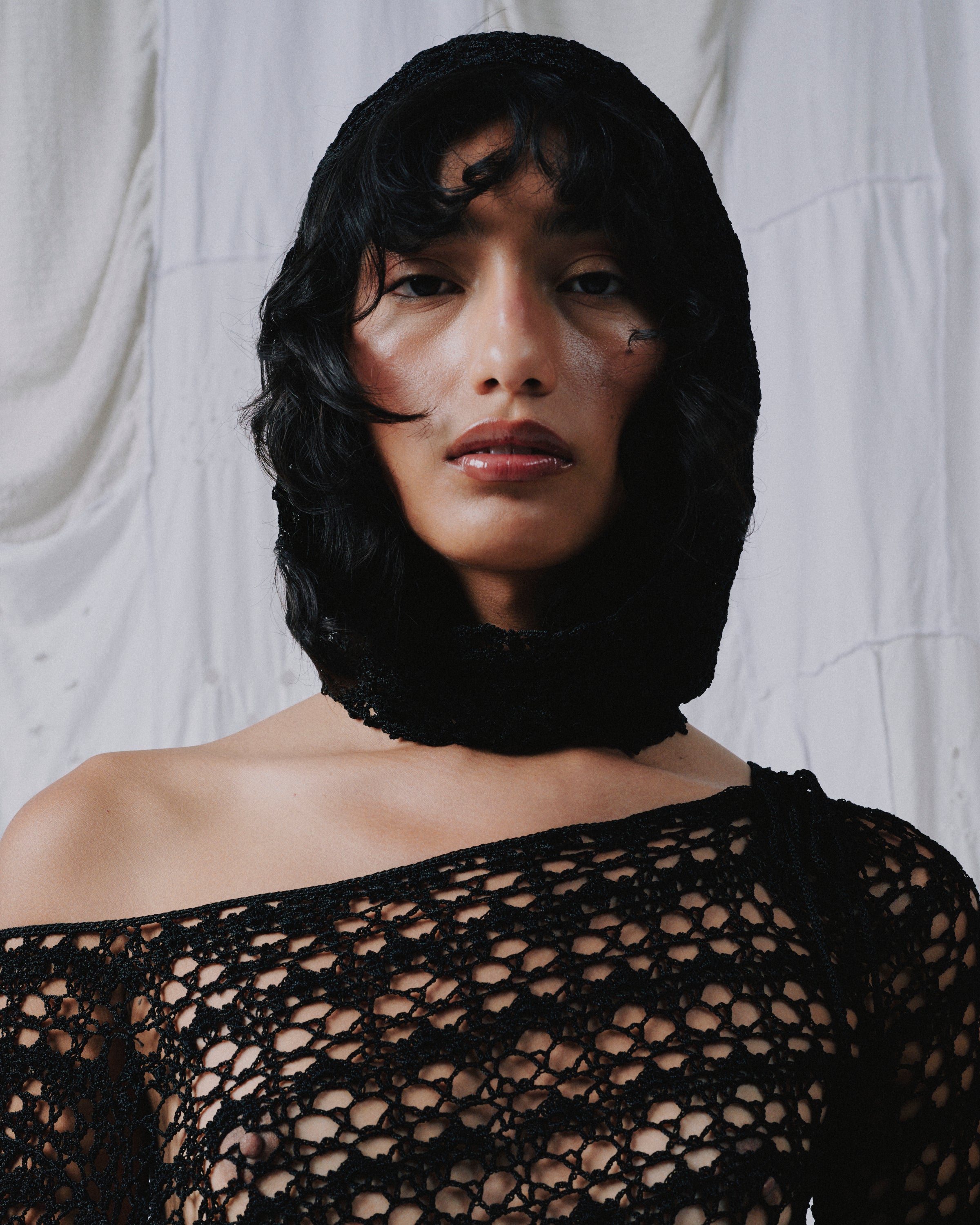 Long Sleeve Crochet Top – Luna Del Pinal