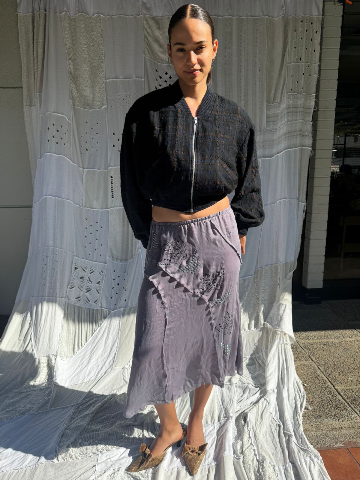 Orange Peel Skirt