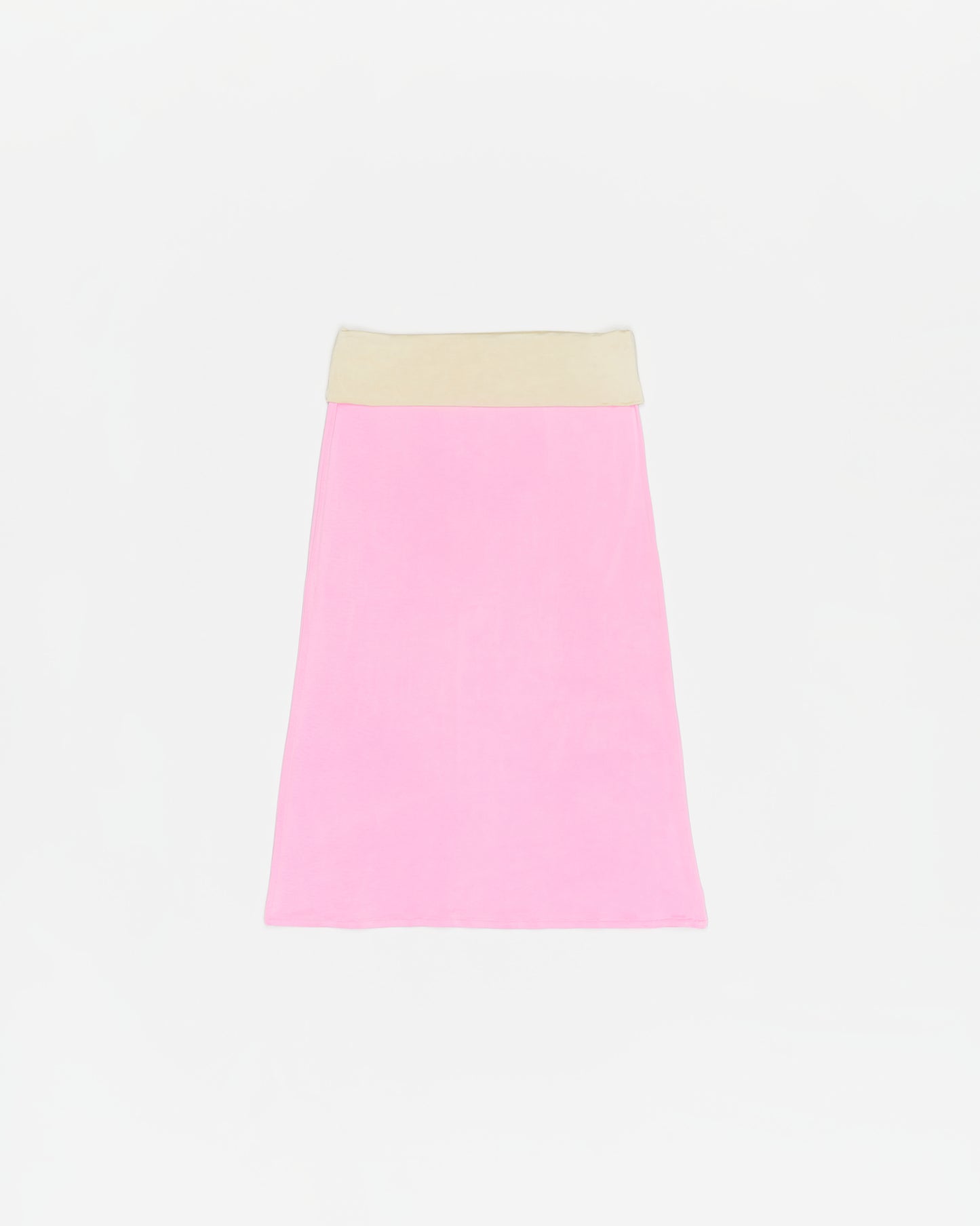 Two Tone Cupro Skirt