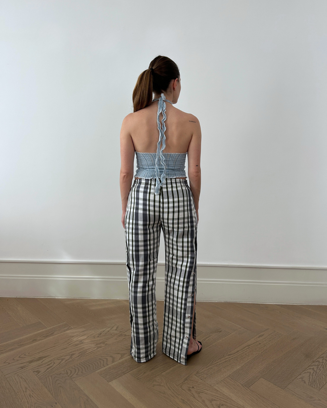 Field Grid Open Side Trousers