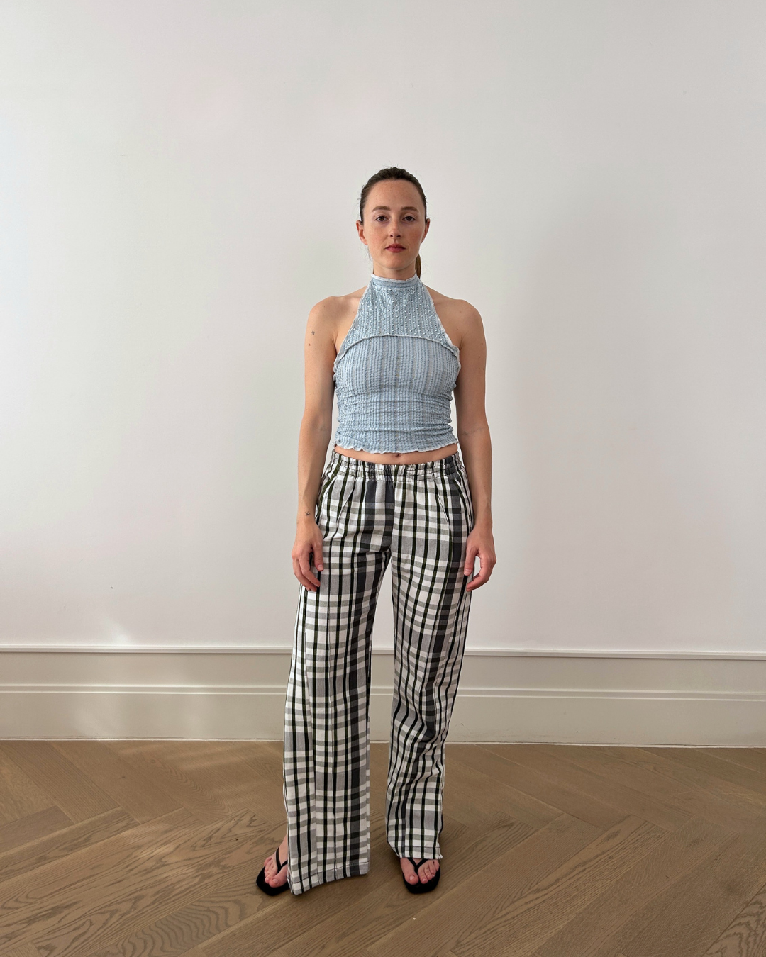Field Grid Open Side Trousers