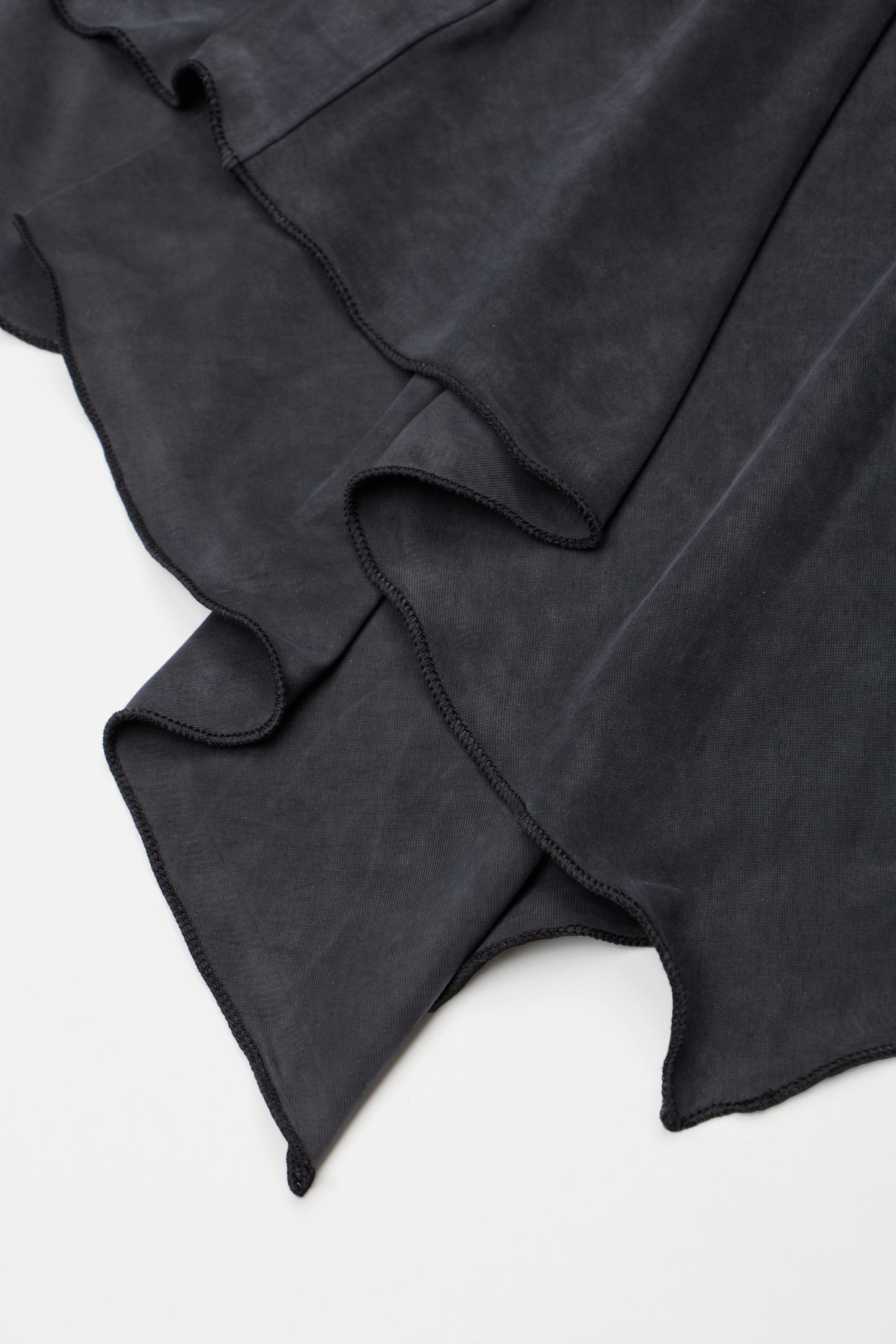 Assymetric Mini Cupro Dress