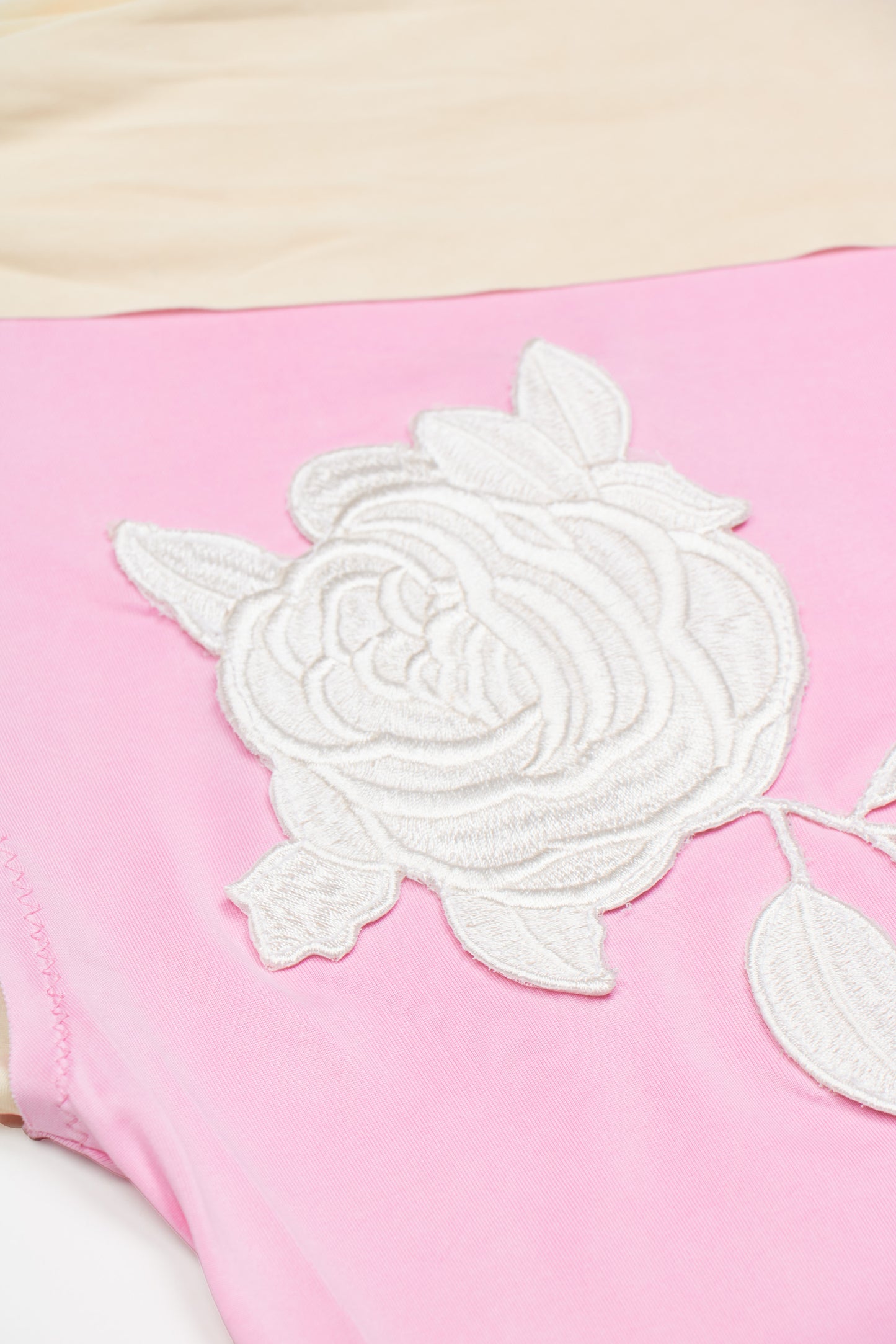 Two Tone Rosa Blanca Top