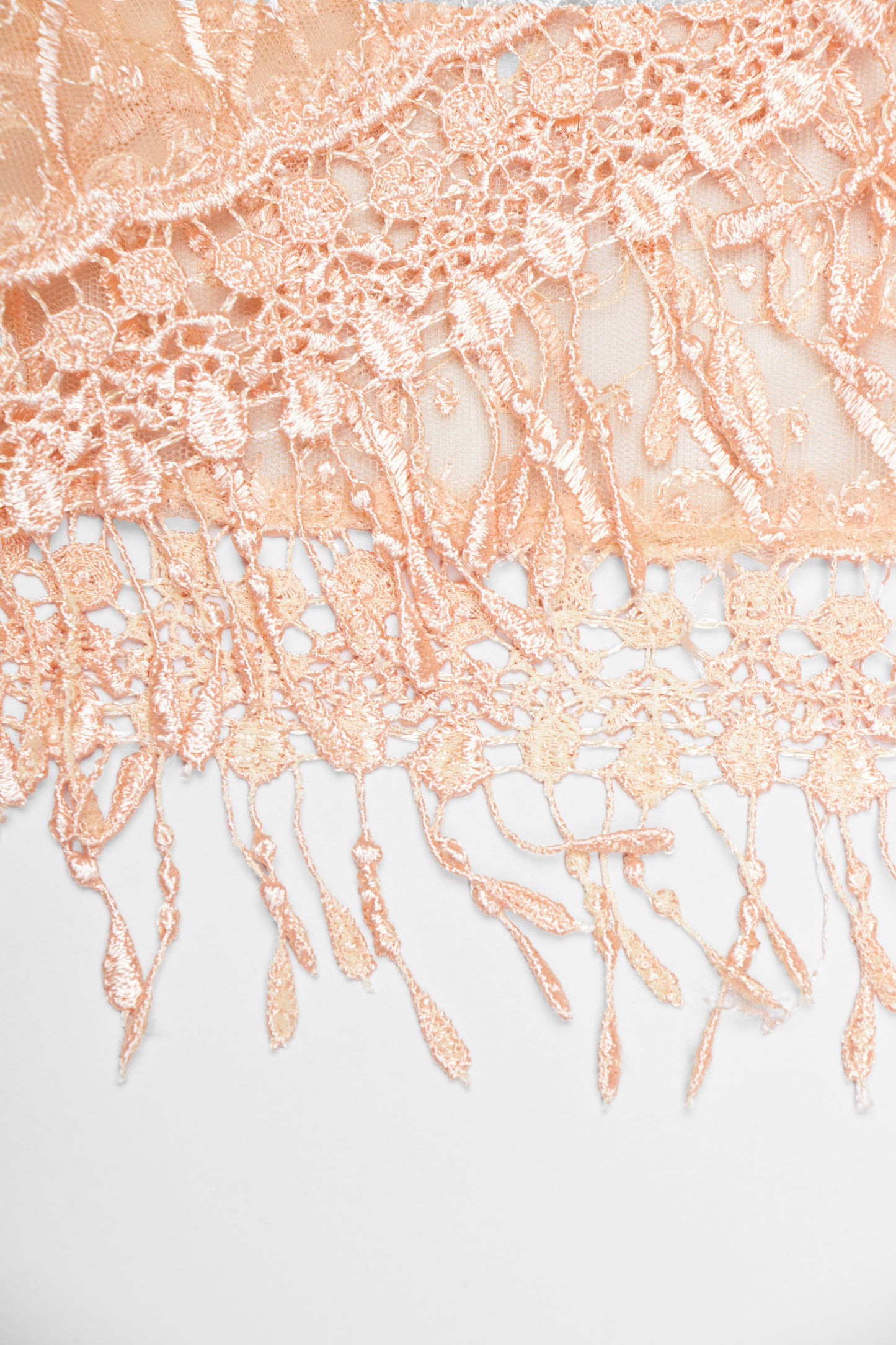 Lace Fringe Skirt Belt