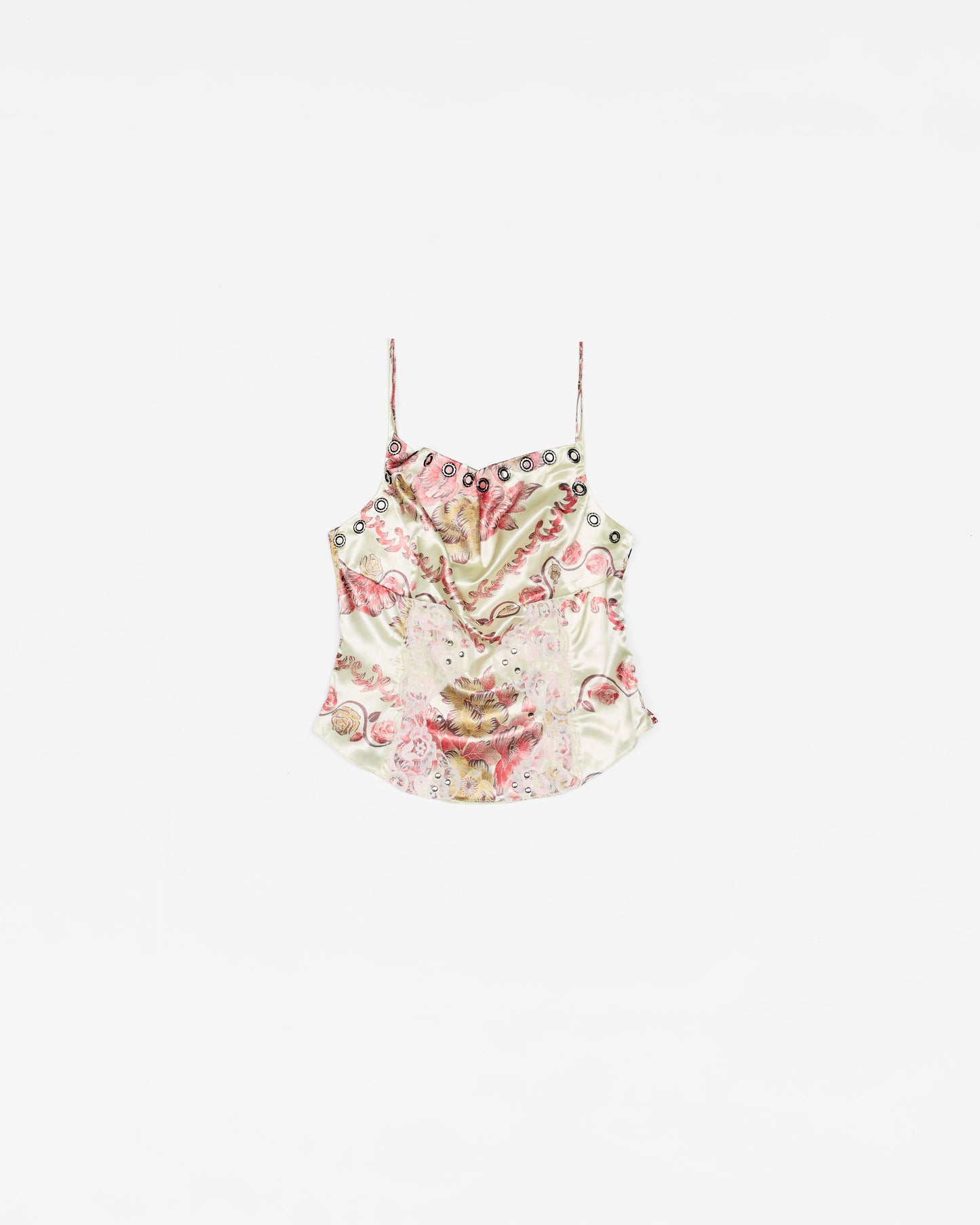 Parlour Satin Cowl Top