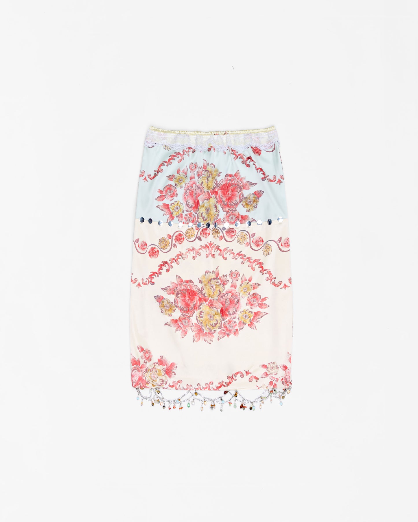 Parlour Satin Midi Skirt
