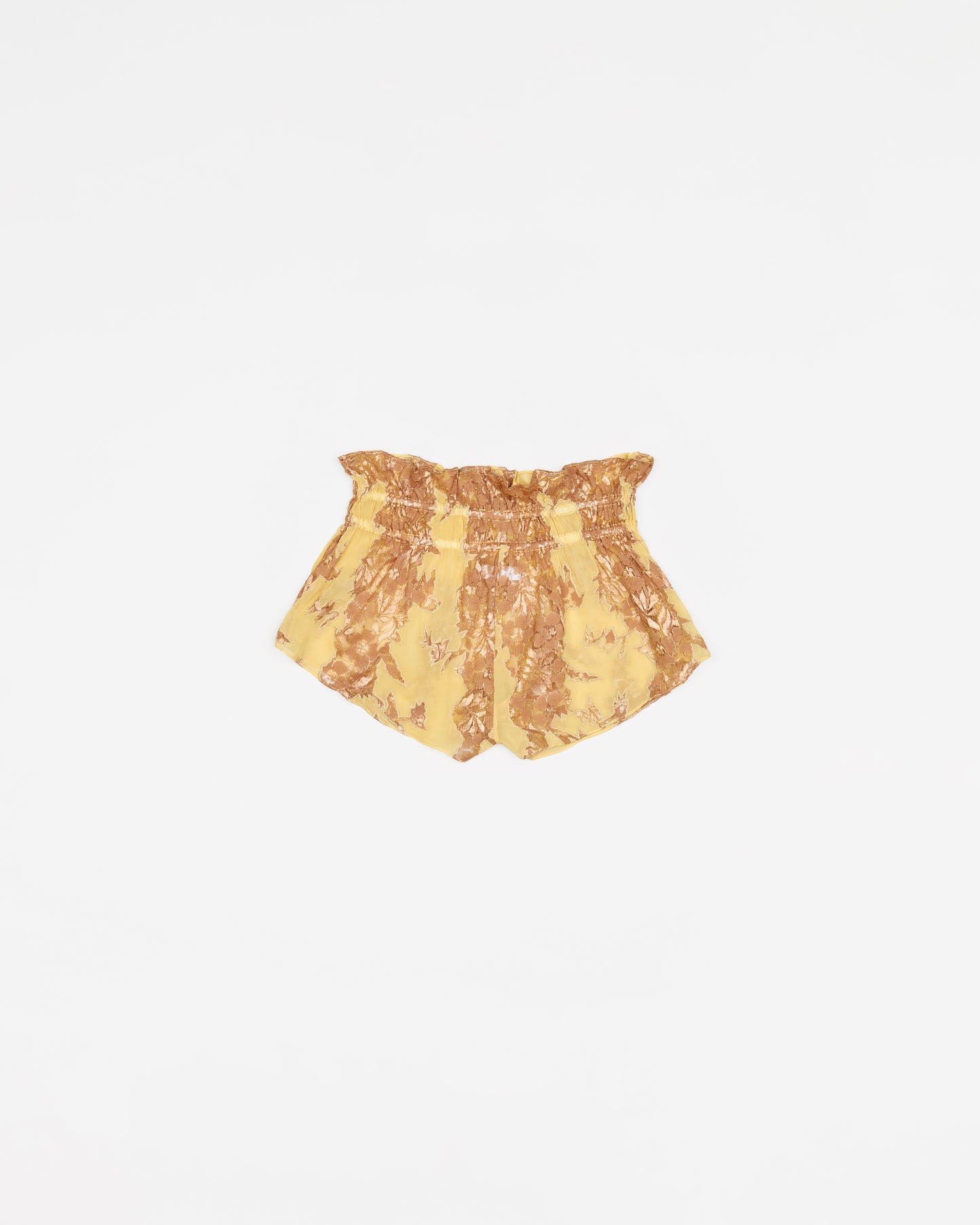 Chiffon Lace Mini Shorts