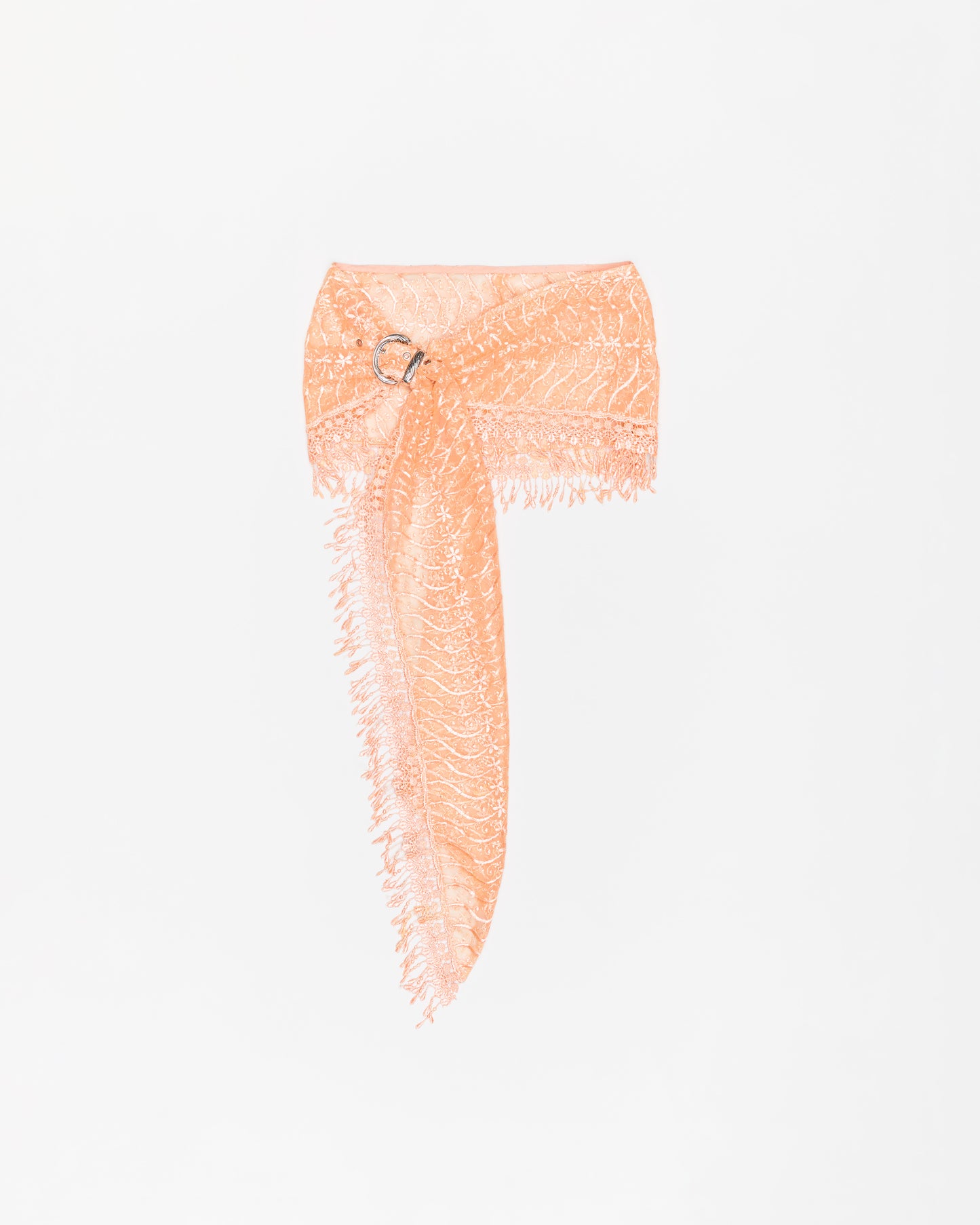Lace Fringe Skirt Belt