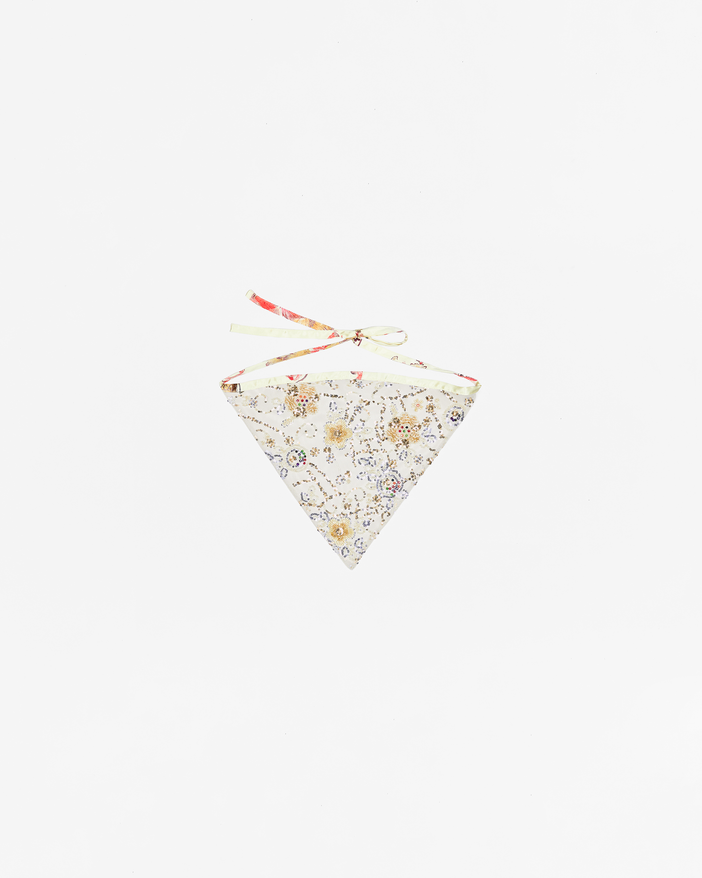 Beaded Lace Pañuelo - Frozen