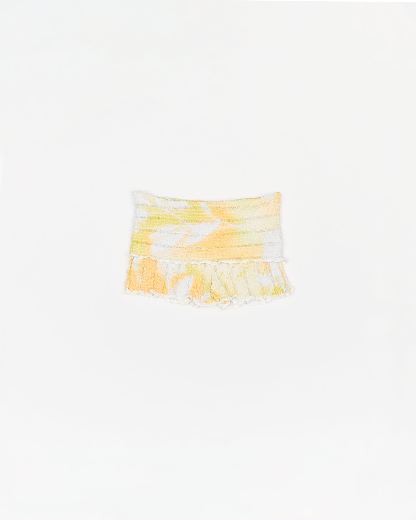 Streach Weave Mini Shorts - Sun