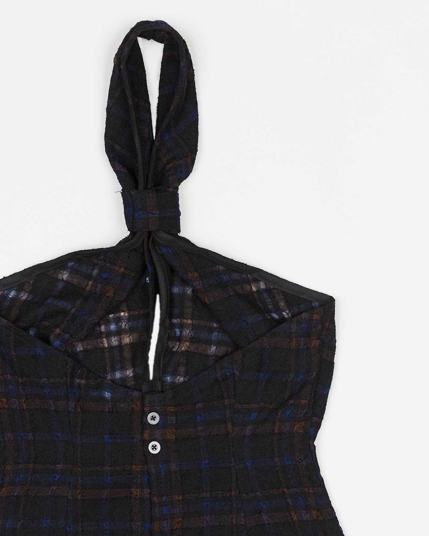 Japanese Weave Cross Halter Top