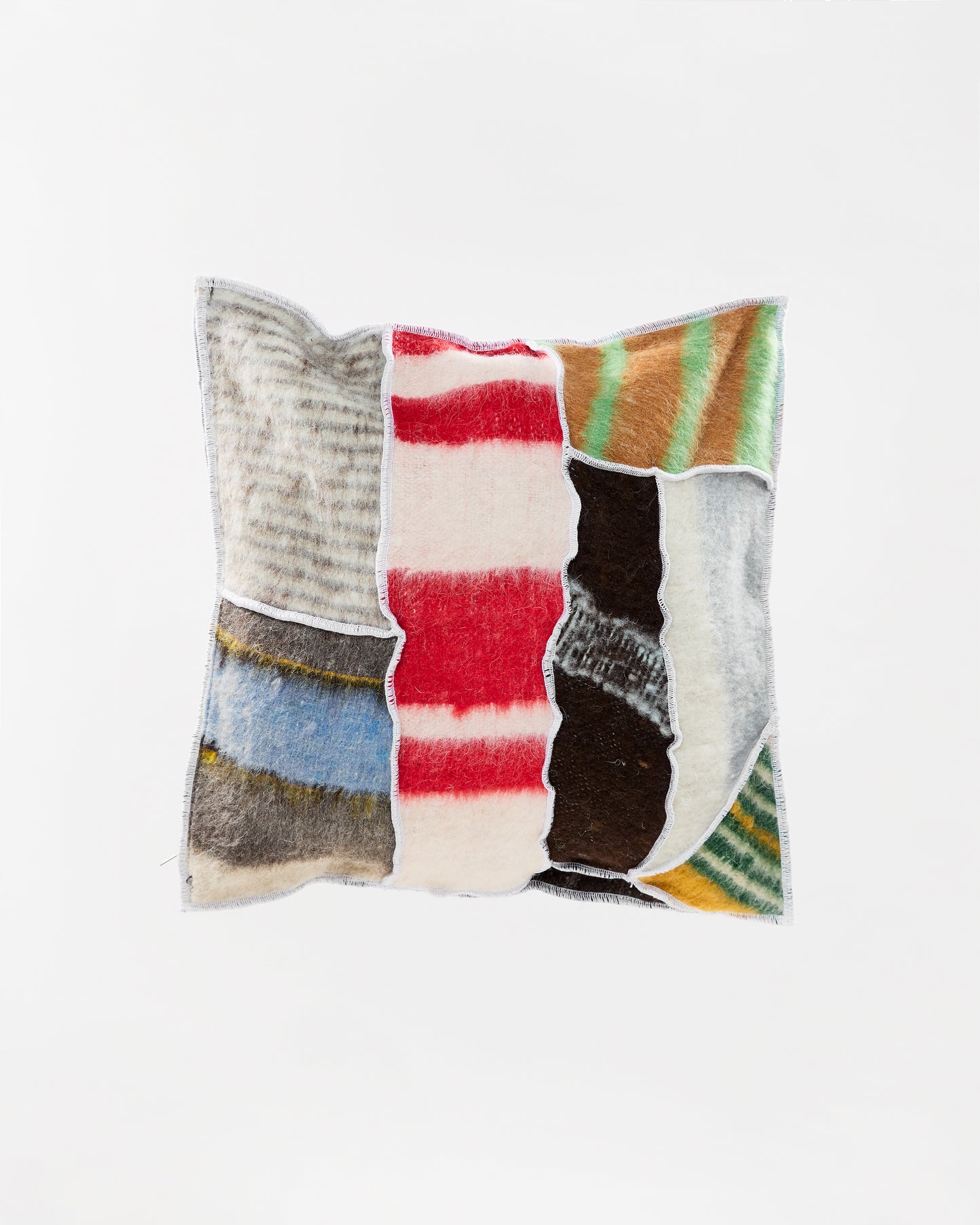 20x20 Momostenango Cushion Cover - Multi Noise