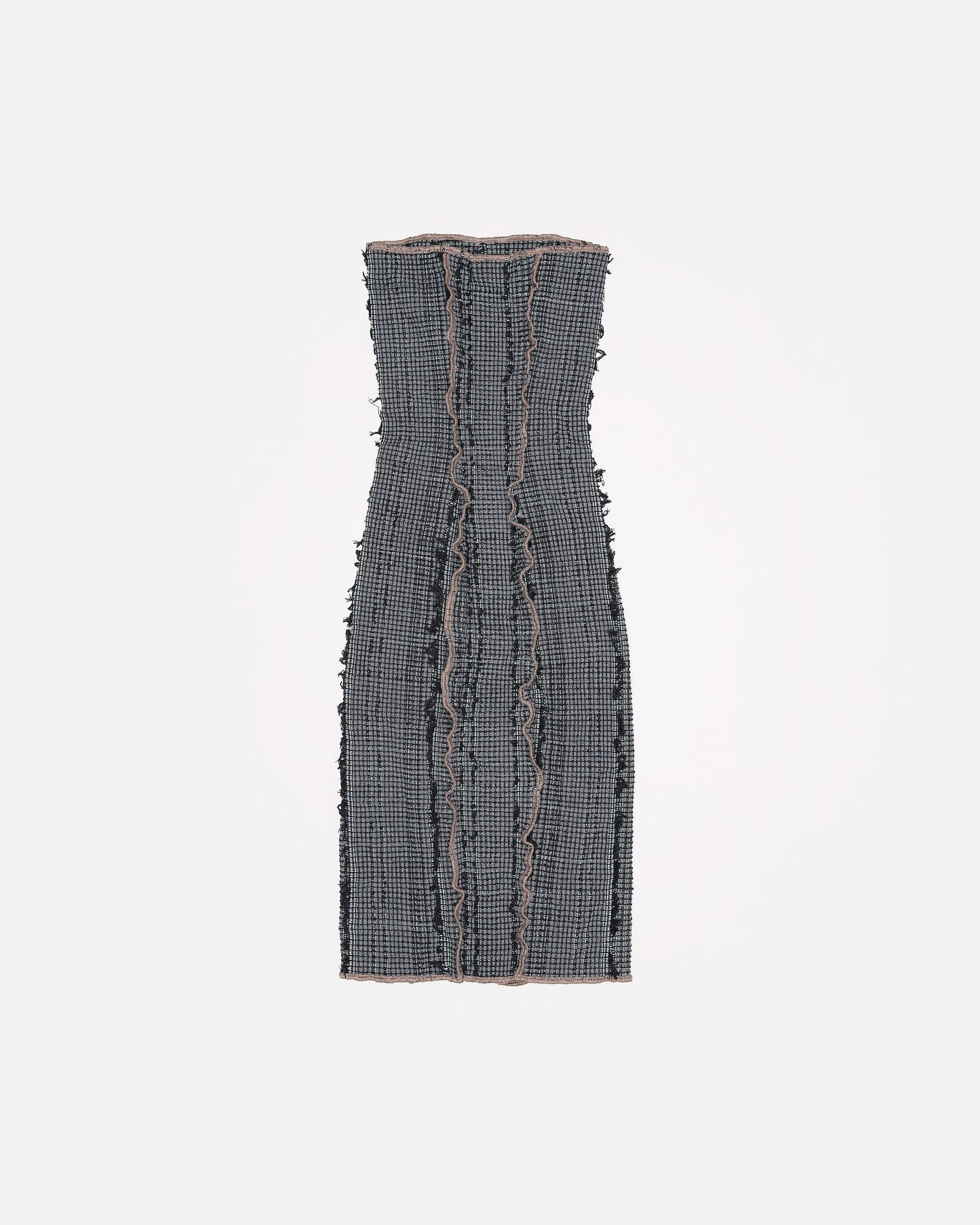 Strapless Dress Charcoal