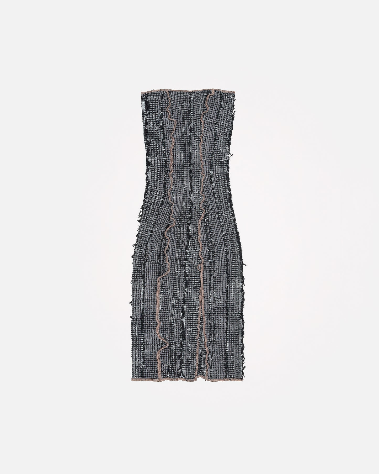 Strapless Dress Charcoal
