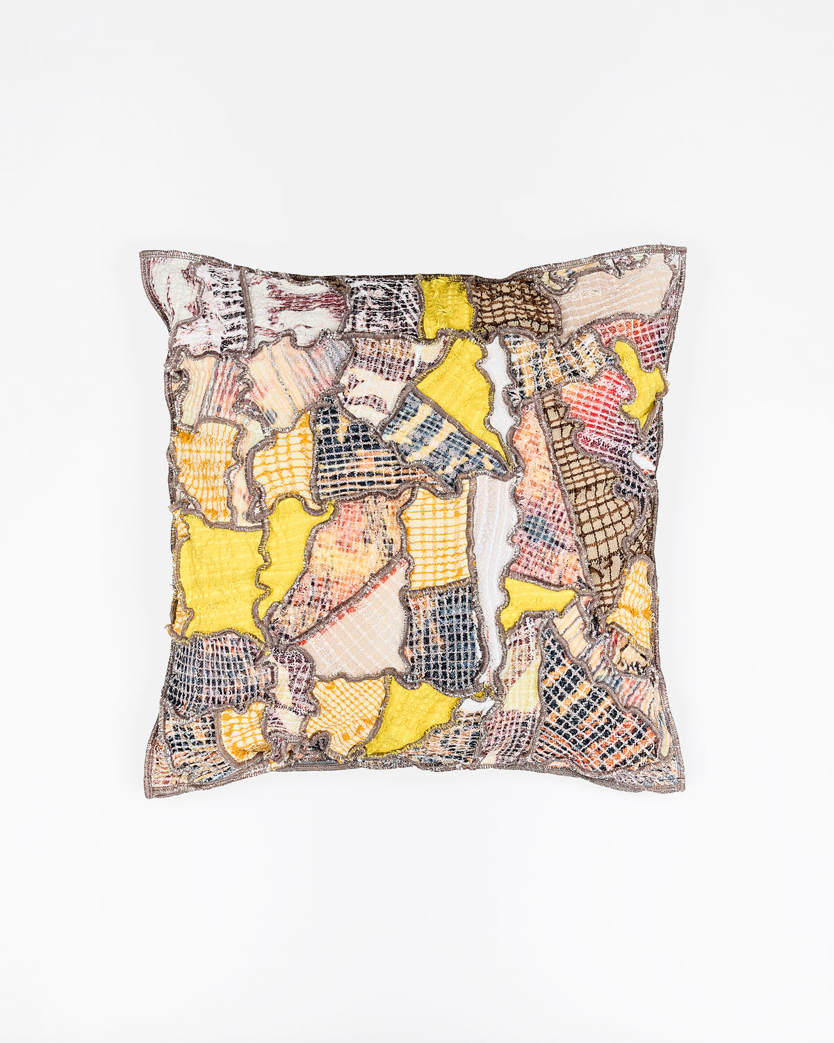 20x20 Stretch Weave Cushion Cover - Saffron