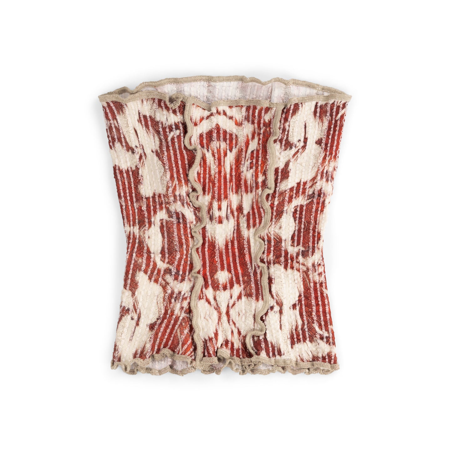 La Rosa Stretch Weave Tube Top