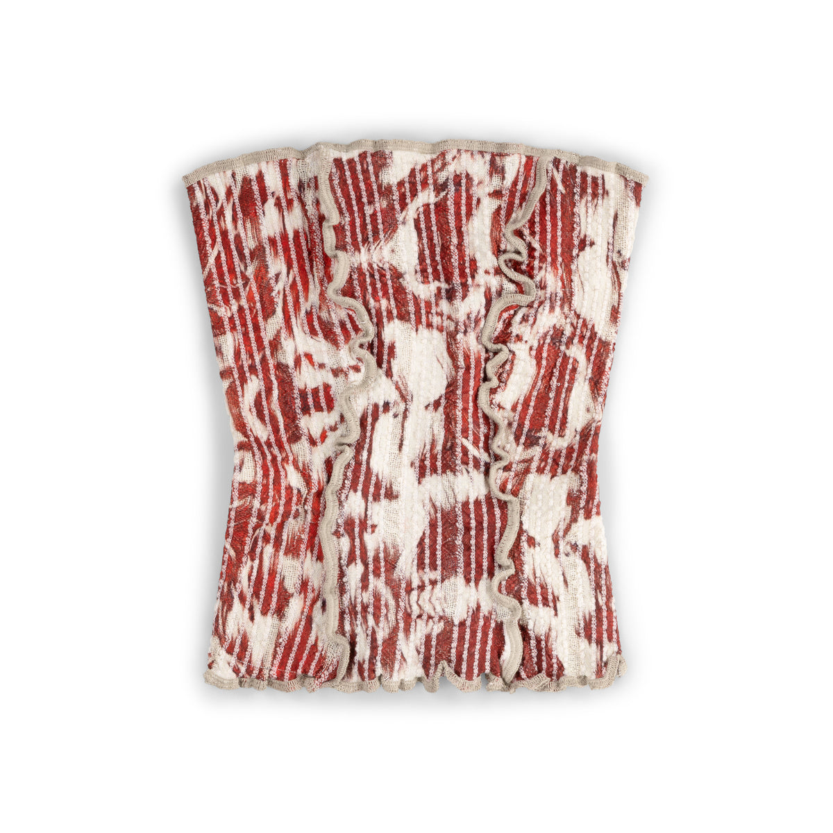 La Rosa Stretch Weave Tube Top