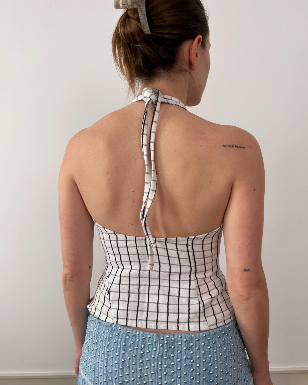 Ink Grid Halter